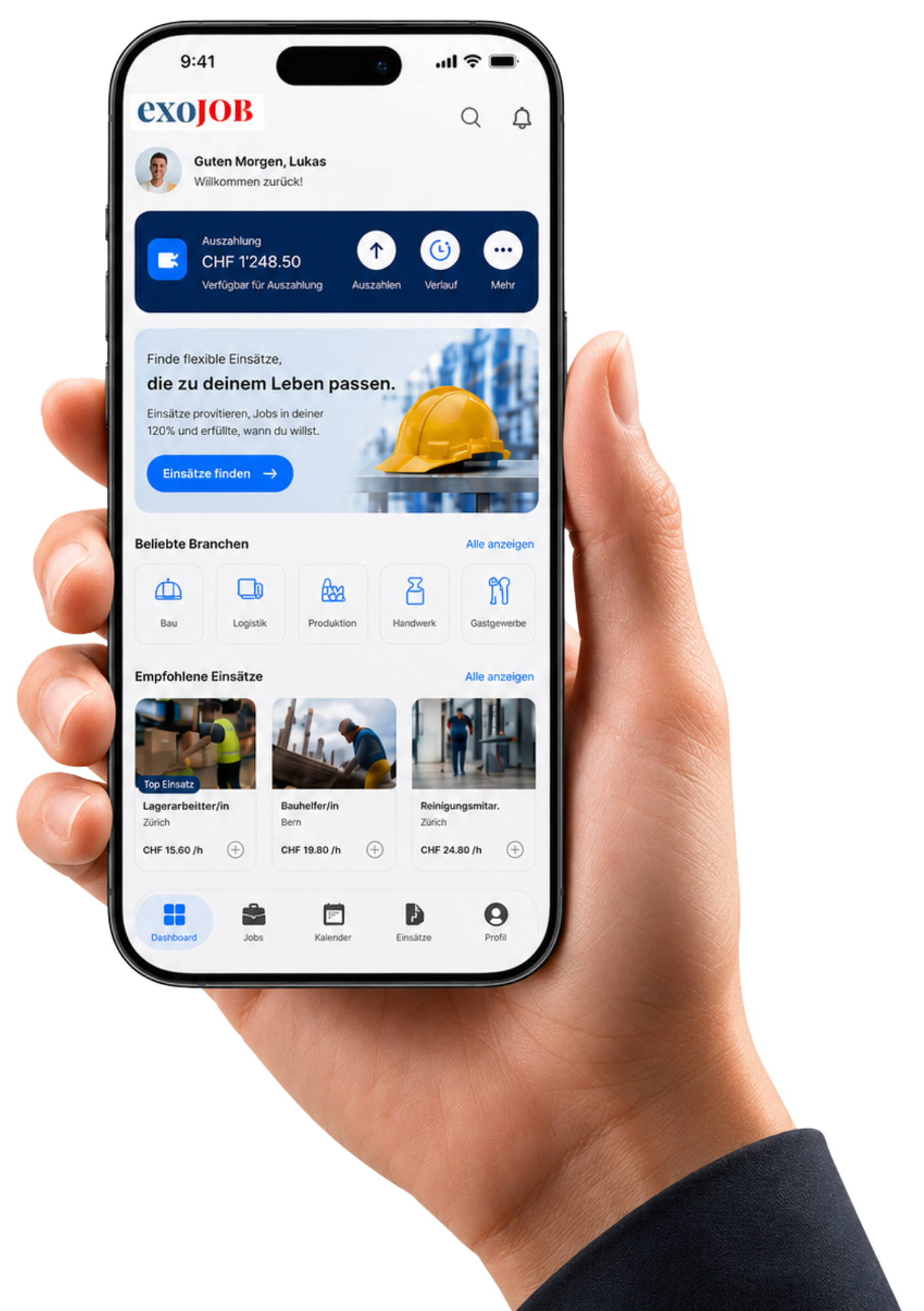 exojob AG App